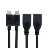 chenyang cable cy dual cable usb 3 1 type c to 3 0 a female otg data cable for new 13 inch laptop pro