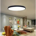 Светодиодный светильник с дистанционным управлением, люстра для гостиной, спальни, кухни, Луны, Круглая Люстра, минималистичный дизайн, Потолочная люстра