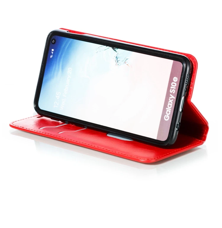 Флип кожаный чехол для Coque samsung Galaxy S10e Чехол Флип Бумажник Стенд чехол для телефона для Etui samsung S10e S 10e e10S обложка книги