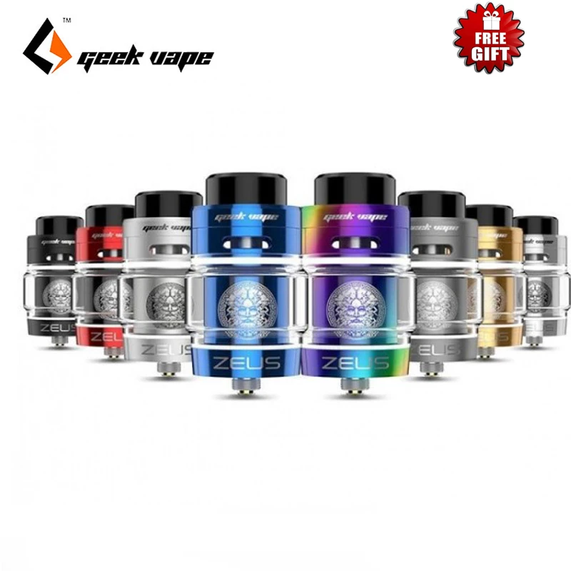 Атомайзер для электронных сигарет Geekvape Zeus Dual RTA емкость 5 мл герметичная система