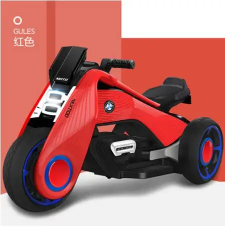 red normal Детский внешний Электрический мотоцикл ураган 6188/6199, ослепительно-крутой Электрический детский игрушечный автомобиль, лучшее качество и подарки - Цвет: red normal