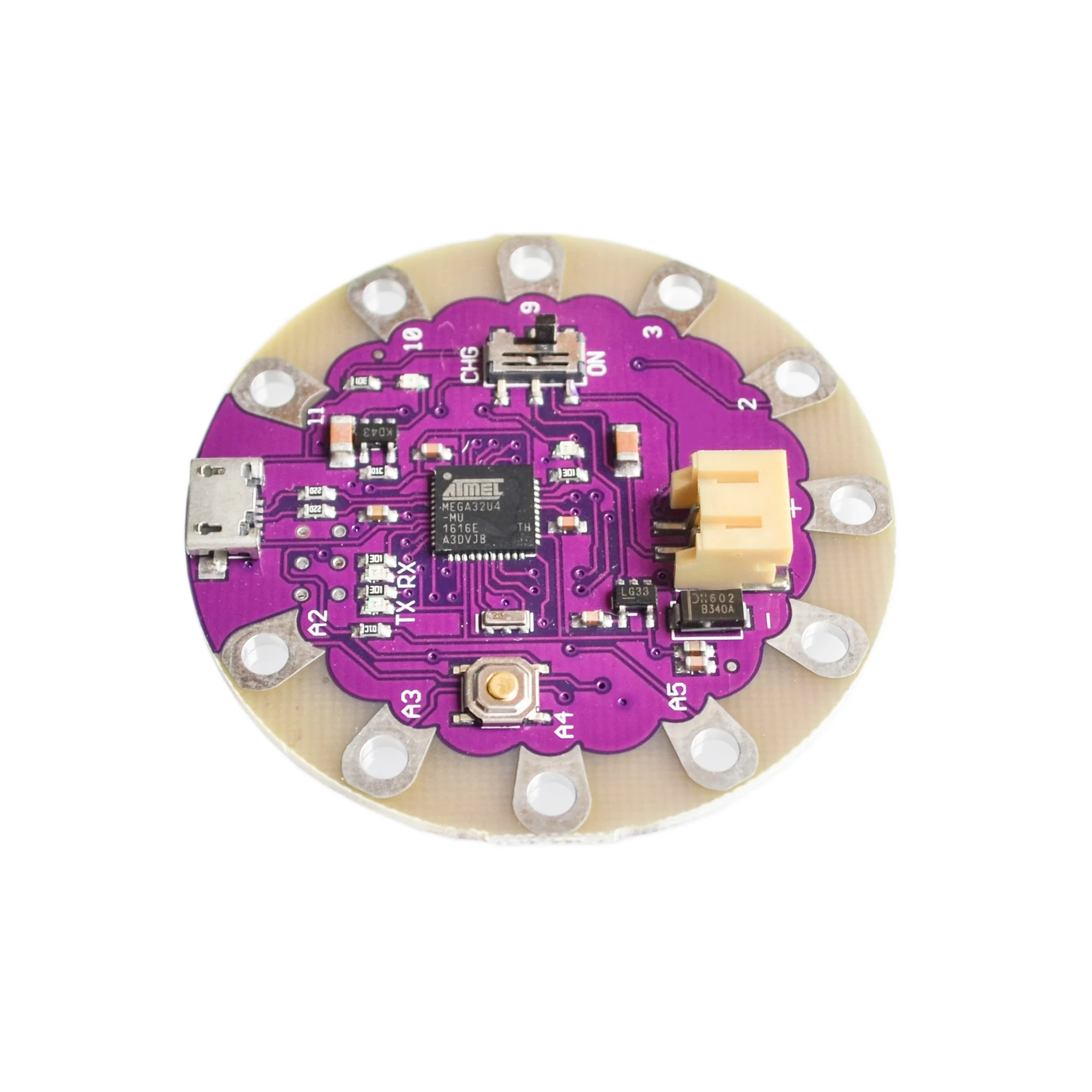 ! 5 шт./лот ATmega32U4 плата для LilyPad USB микроконтроллера макетная плата|development