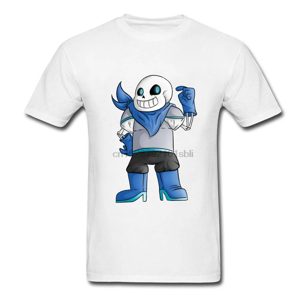 Футболка для геймеров Undertale Sans футболка из чистого хлопка студентов с короткими