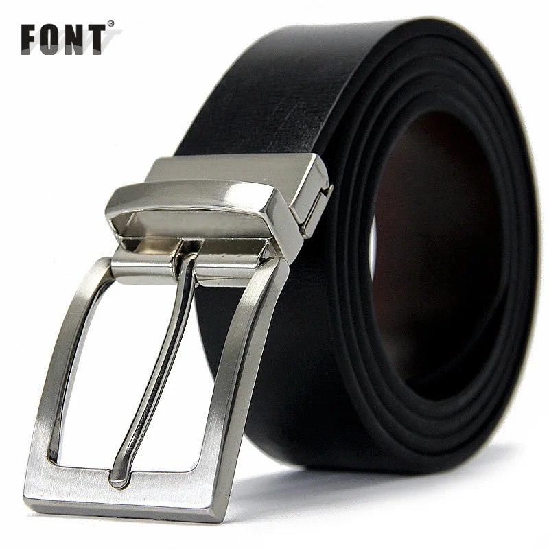 Ремни мужские высококачественные из натуральной коровьей кожи винтажные с