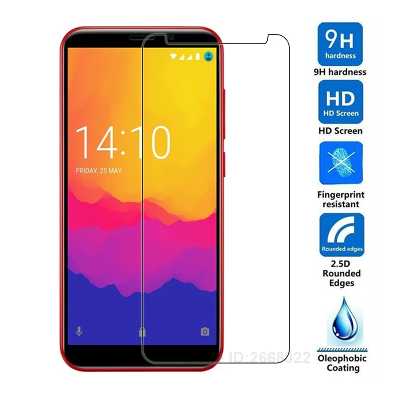 Закаленное стекло для Prestigio Muze E7 Lte 2 шт. Защитная пленка экрана 2.5D 9h LTE PSP7512 DUO