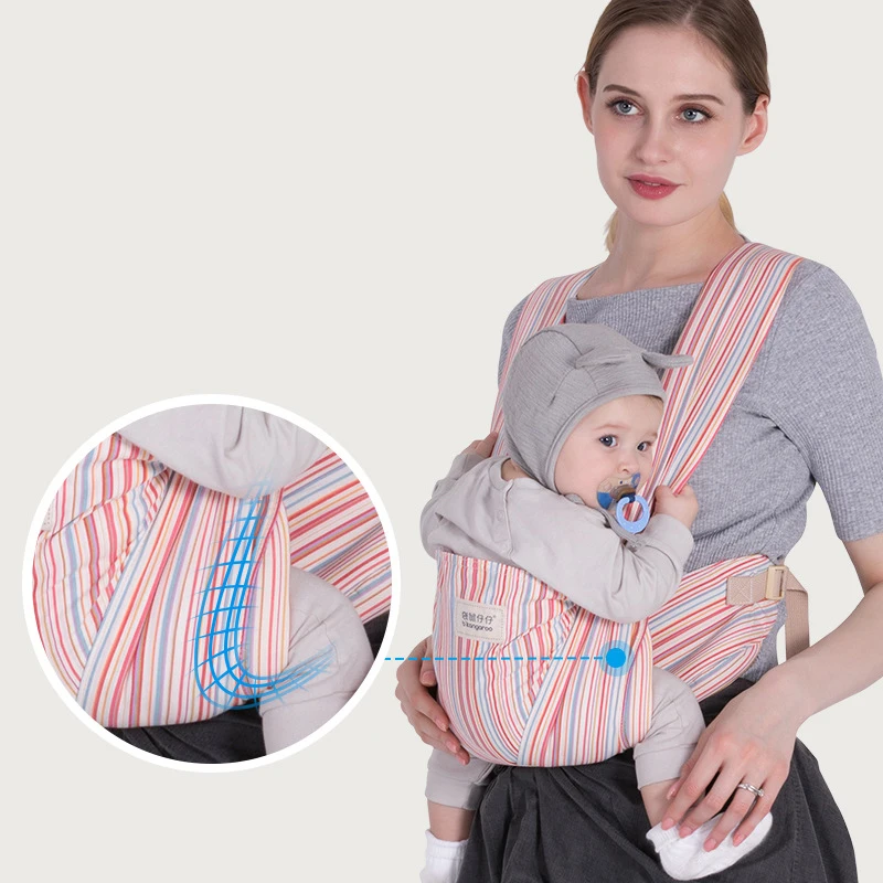 Дышащая переноска для новорожденных слинг рюкзак мам положение лицом вперед