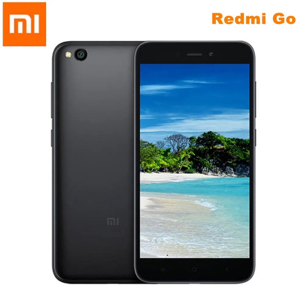 Глобальная версия Xiaomi Redmi GO Snapdragon 425 четырехъядерный 1 ГБ ОЗУ 8 Гб ПЗУ две sim карты 5 0