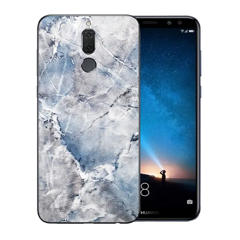5 9 дюйма для Huawei Nova 2i чехол телефона мягкий силикон Mate 10 Lite гримаса узорчатый