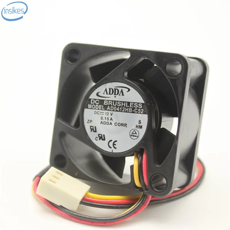 Вентилятор охлаждения для компьютера Adda 12 в пост. Тока 4020 А 40*40*20 мм инвертор