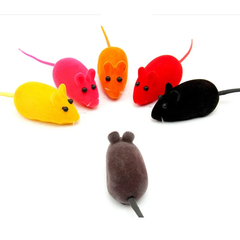 1 PC/3 PCS весело котенка игрушки которые нужно ловить игрушечная Мышь Крыса писк Шум