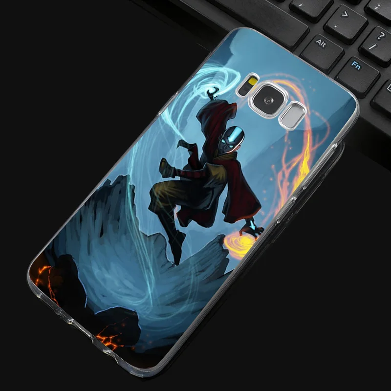 N256 Аватар Aang Мягкий ТПУ силиконовый чехол для Samsung Galaxy S5 S6 S7 S8 S9 S10 5G S10E Lite Edge Plus |