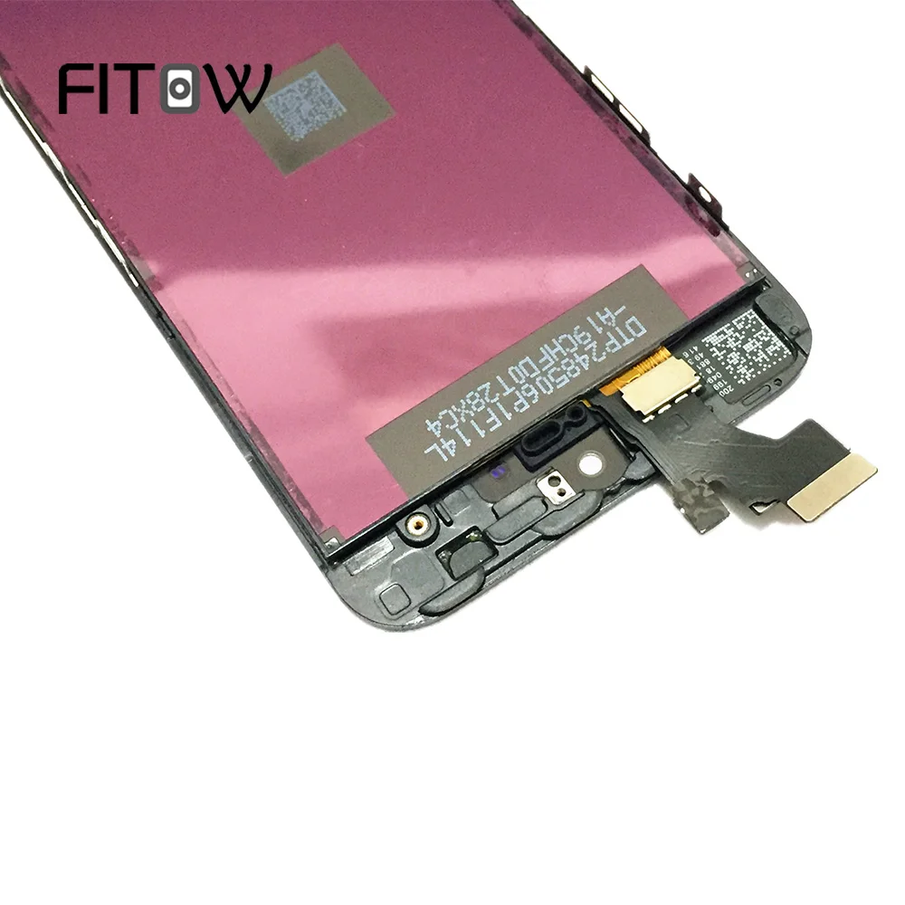 10 шт./лот fitow Марка 100% тестирование ЖК-дисплей для iPhone 5 г мобильного телефона