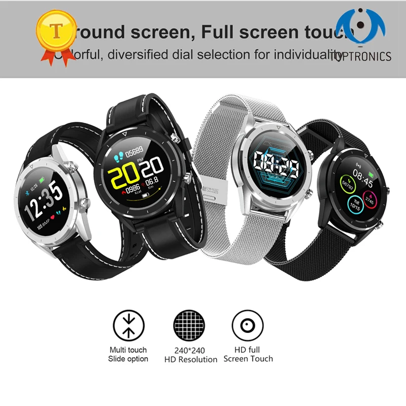 

2019 New Men Smart Watch IP68 Waterproof ECG Heart Rate blood pressure Monitor Fitness Tracker Smartwatch Sports Smart Bracelet