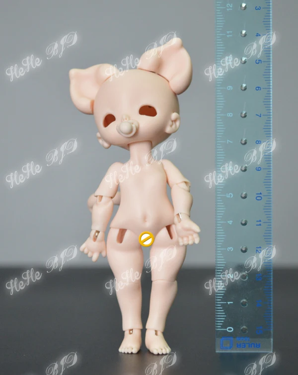 BJD 1/12 Детская модель кукла с ладонью шарнирные глаза бесплатная доставка