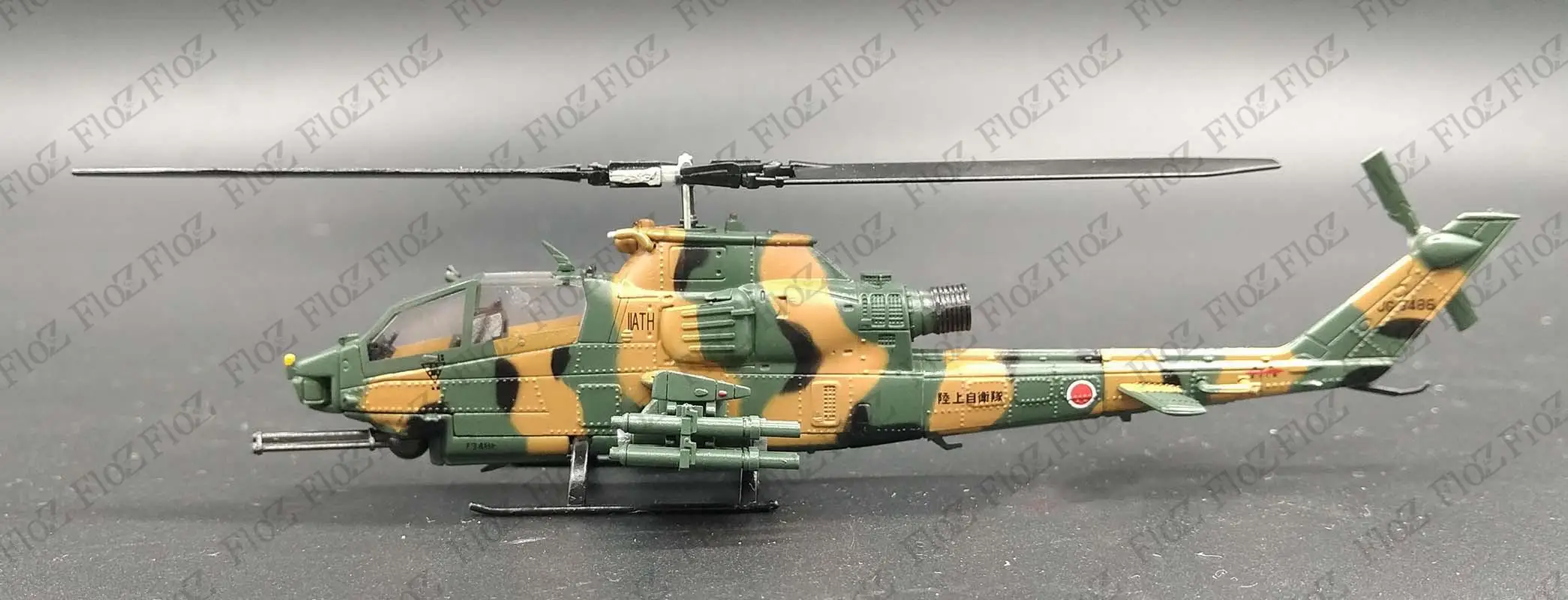 Япония JGSDF Ач 1 Кобра 89 AH 1S вертолет 1/100 самолет литья под давлением модель| |