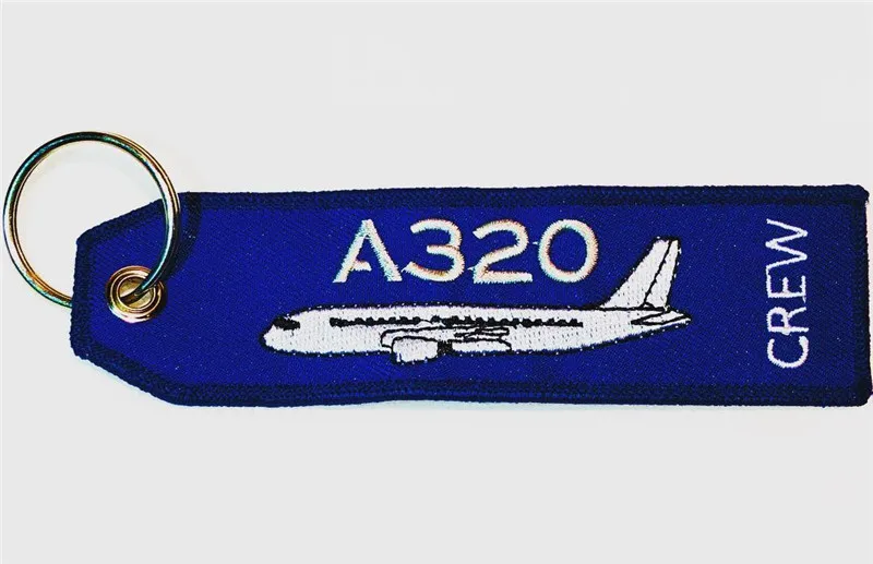 Airbus A320 брелок с вышивкой авиационный и брелок|Кольца для ключей| |