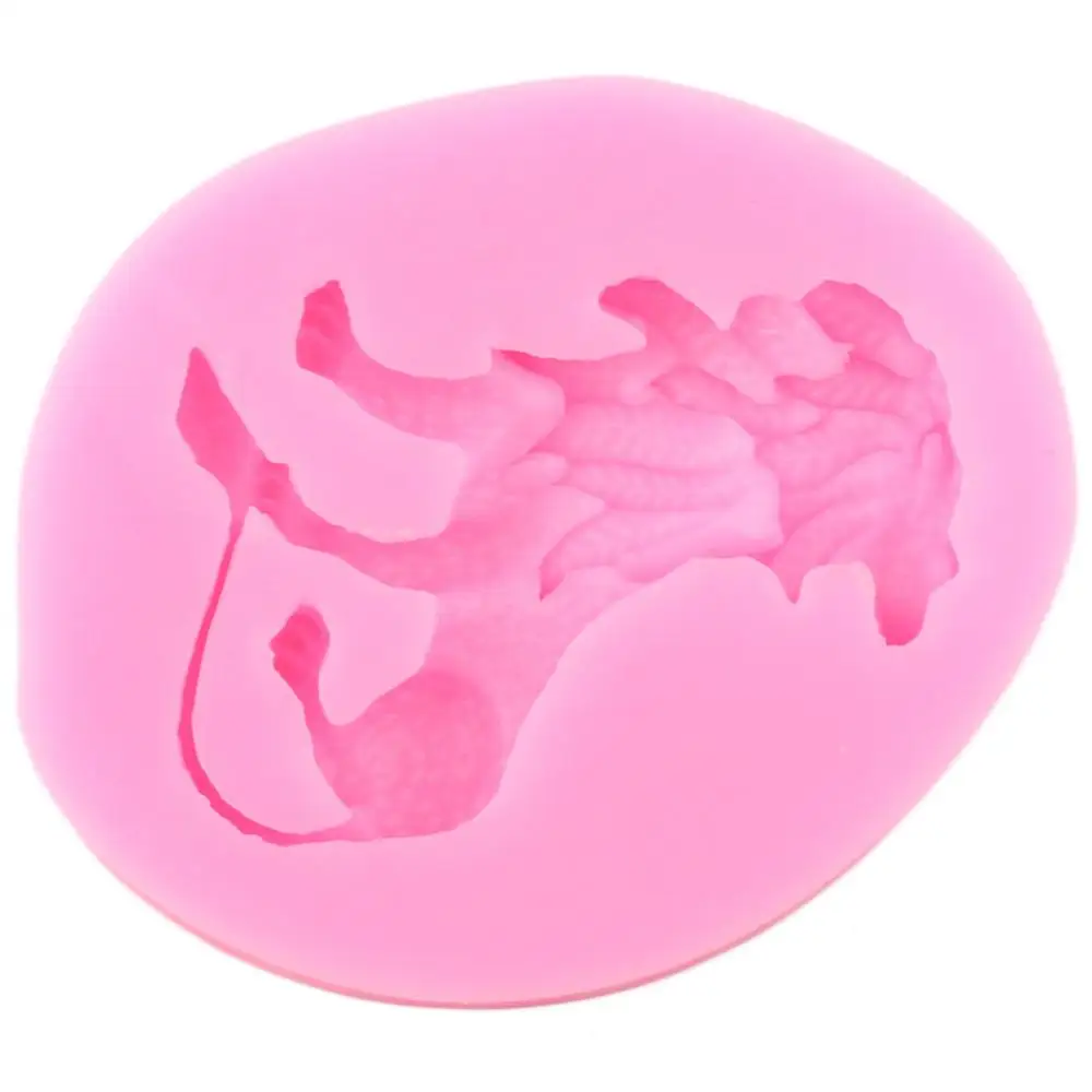 Силиконовая 3D форма в виде льва животные торт помадка цветочные украшения