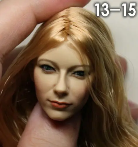 Голова KUMIK 1/6 женская голова искусственная резьба по голове девушки модель с