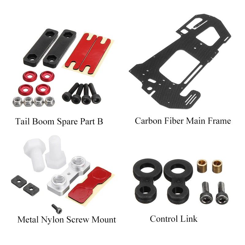 ALZRC Devil 505 быстрая радиоуправляемая вертолетная деталь полный диапазон передач