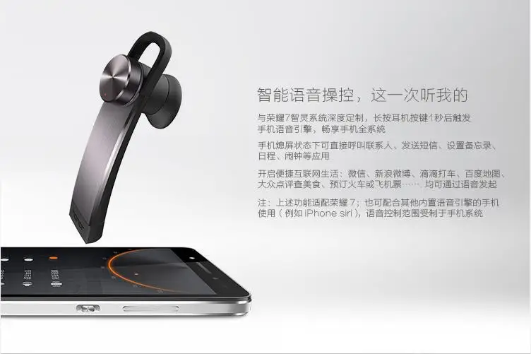 Беспроводные наушники HUAWEI Honor Bluetooth AM07 Typc C маленький свисток голосовое
