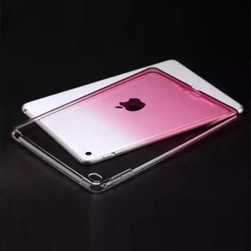 Мягкая силиконовая Резина ТПУ чехол для ipad 2 3 4 Pro 9 7 дюймов Air 6 Аксессуары