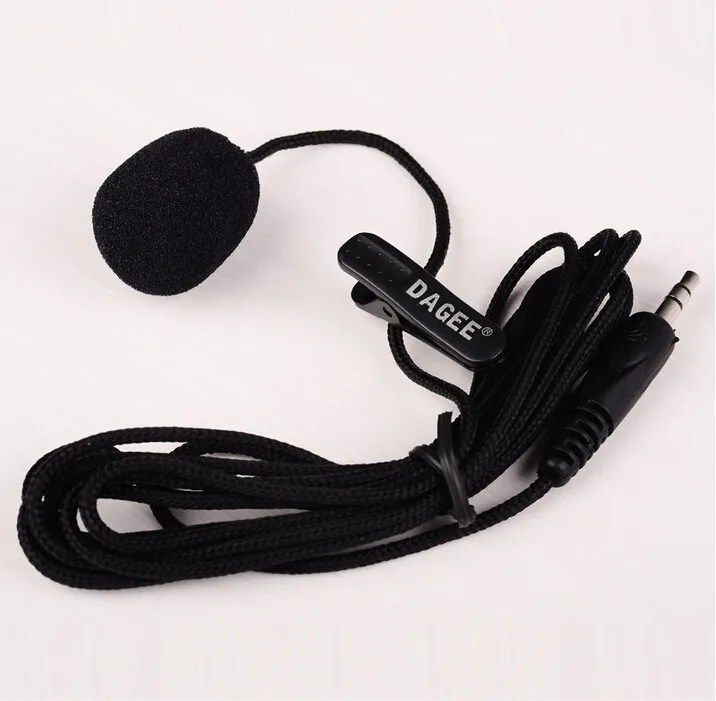 

Новинка, портативный мини-микрофон Dagee DG-001MIC, шнур, петличный микрофон для микрофона, высокое качество, оптовая продажа, бесплатная доставка