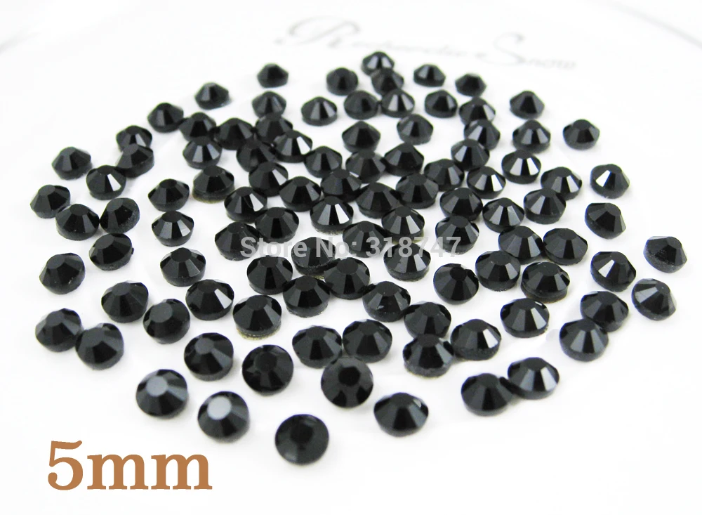 Стеклянные стразы Lucia crafts SS20 5 мм разные цвета горячая фиксация драгоценные камни