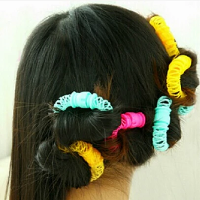 Новое поступление 2016 пончики вьющиеся волосы ролик на удачу груша цветок для