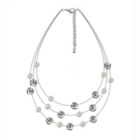 maxi fashion necklace for women multilayer collar choker chain pendants