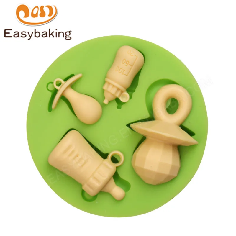 Силиконовая форма для детских сосков и кормушек|biscuit mould|fondant cake decorating toolscake tools |