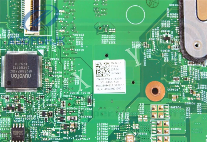 Материнская плата для ноутбука Y3VW2 0Y3VW2 CN Dell Inspiron 7746 i5 5200U 2 GHz плата|Материнские