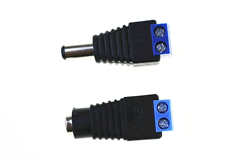 5 пар/набор 12V красные синие зеленый шт. женский + мужской разъем постоянного тока 2
