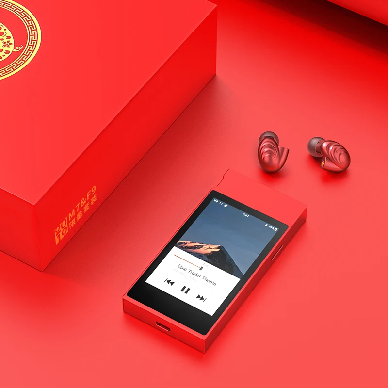FIIO [M7 + F9 2019 Ограниченная серия Комплект] M7 с высоким разрешением без потерь музыку