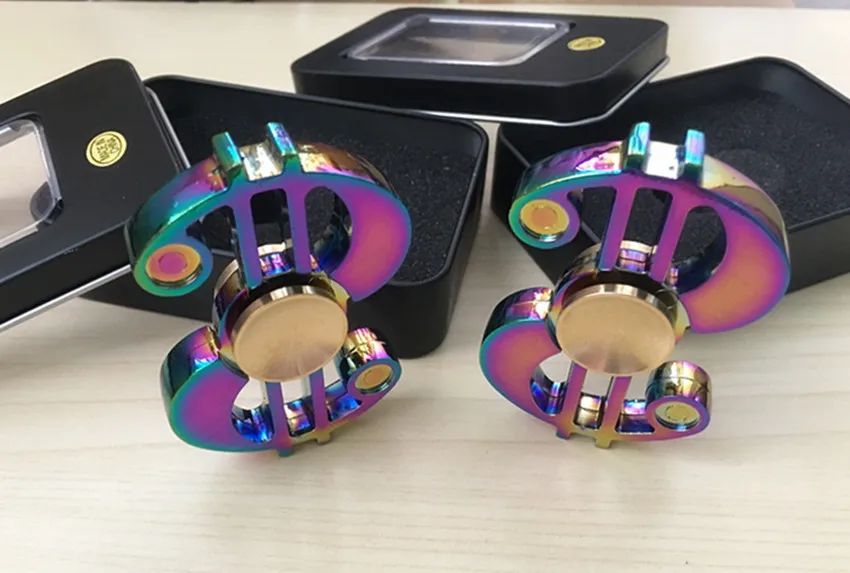 Новый сша/Красочный Руки Непоседа Spinner Игрушки EDC игрушки Ручной Счетчик