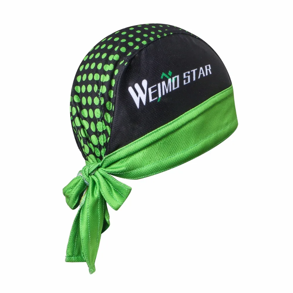 Велосипедная шапка 2018 гибкая Зеленая Мужская велосипедная бандана пиратский