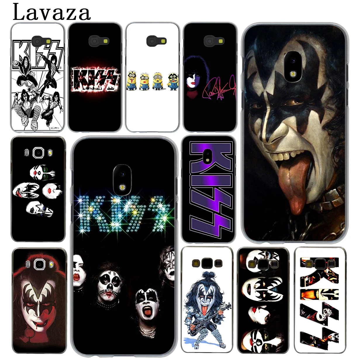 Твердый чехол для телефона Lavaza Gene Simmons Kiss band Samsung Galaxy J8 J7 Duo J6 J5 J4 Plus 2018 2017 2016 J2 J3 Prime