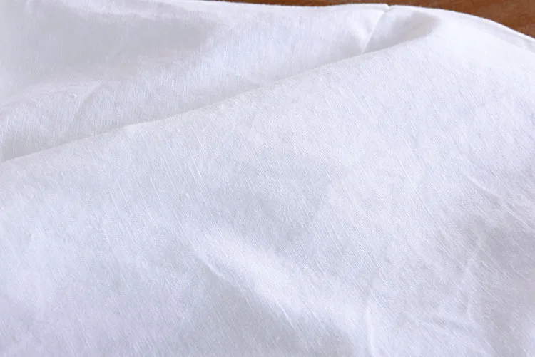Летняя Новинка свободная хлопковая льняная футболка мужская с коротким рукавом Повседневная винтажная рубашка Camiseta De Los Hombres