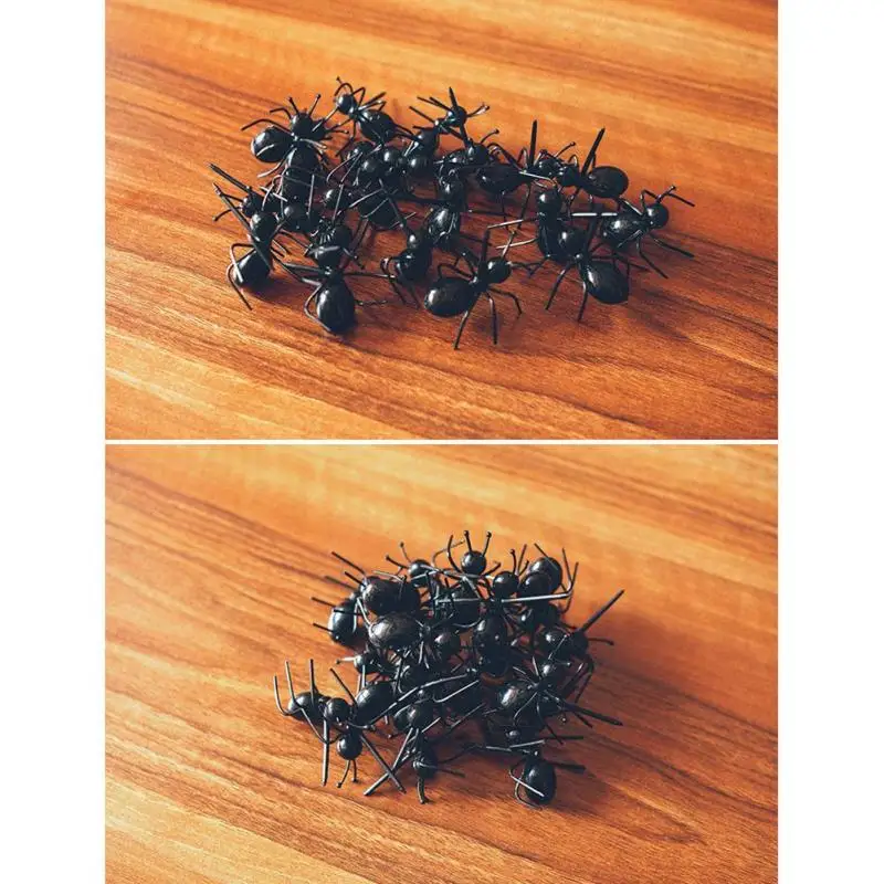 12 шт./компл. Милый Кухня Многоразовые Ant Плоды Вилкой Фрукты Из Пластика