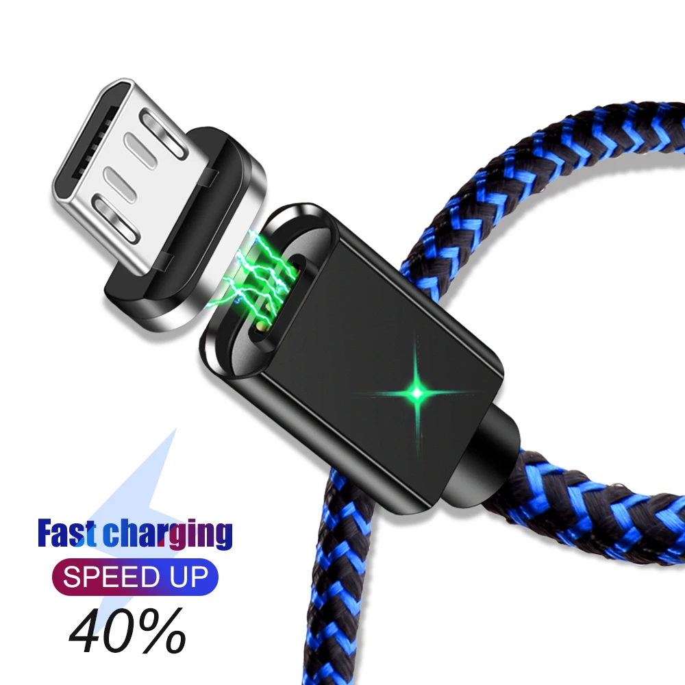 Олаф Магнитный кабель Micro USB для Xiaomi Huawei Android Магнит зарядка Samsung S7 Edge S6 зарядный