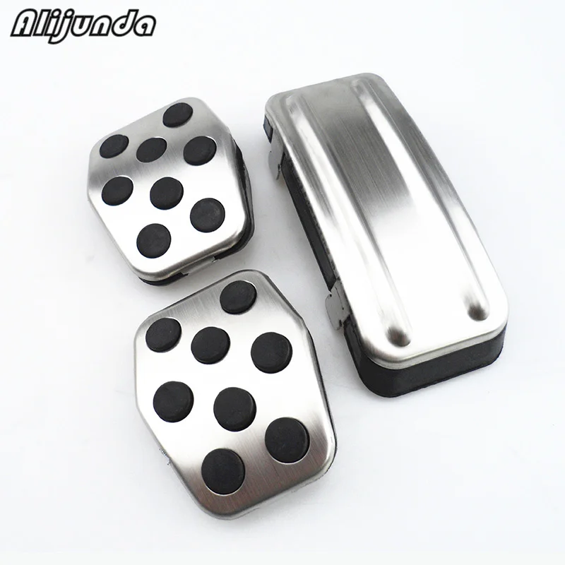 Нержавеющая Автомобильная накладка на Педали MT AT подходит для Ford Focus 2 MK2 3 FOCUS 4 MK4 RS