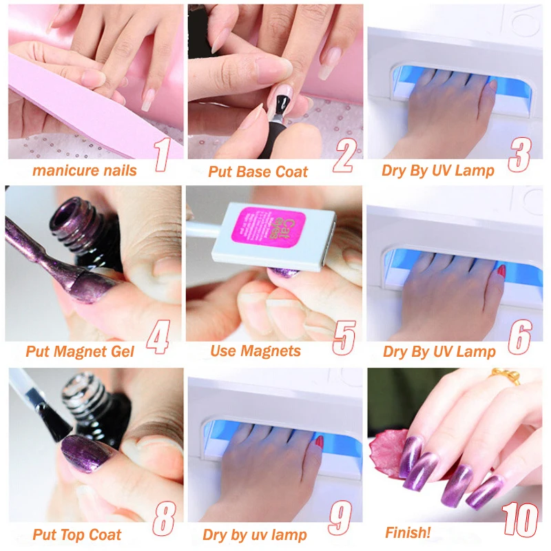 Распродажа со склада 10 мл Гель-лак для ногтей кошачий глаз отмачиваемый УФ-гель