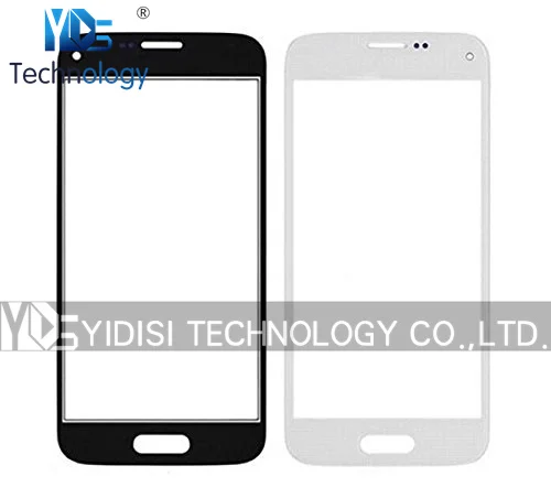Новое Переднее стекло для SAMSUNG Galaxy S5 mini G800 G800F Передняя панель ЖК дисплея внешняя