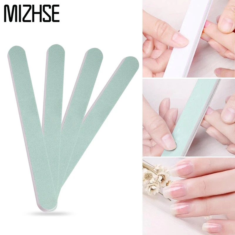 MIZHSE 4 шт./компл. пилки для дизайна ногтей УФ гель удаления кутикулы удалитель