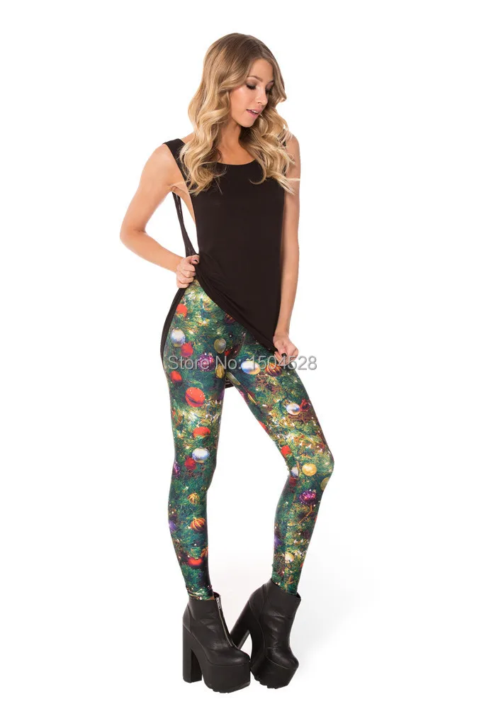 Новое поступление 2016 женская одежда леггинсы с цифровым 3D принтом Галактики