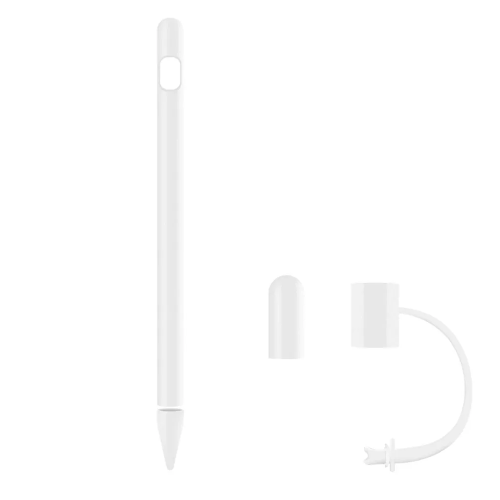 Новый мягкий силиконовый чехол для карандашей Apple iPad держатель сенсорный Стилус