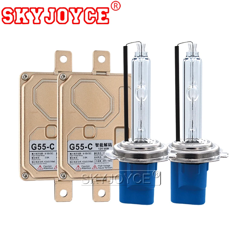 SKYJOYCE фар автомобиля AC 55 Вт Canbus комплект ballast HID Быстрый Яркий 55 Вт 5500 K ксеноновый свет HID H1 H11 HB3 HB4 D2H H7 CAN-шина набор ксеноновых фар