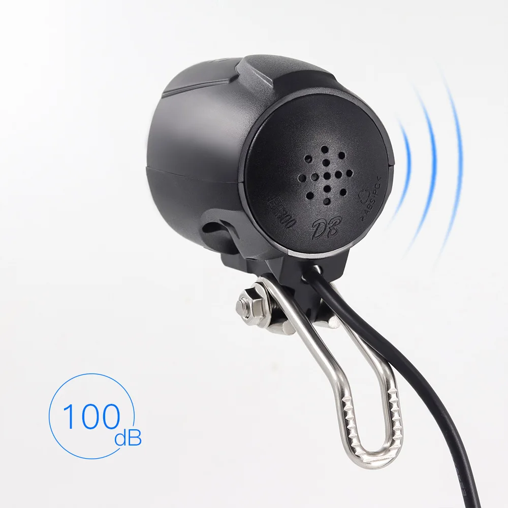 With speaker WEXPLORE ore ebike головной светильник встроенный динамик вход 36 в 48 в 60 в bafang светодиодный светильник 50Lux e-bike светильник и электрический скутер передний светильник - Цвет: With speaker