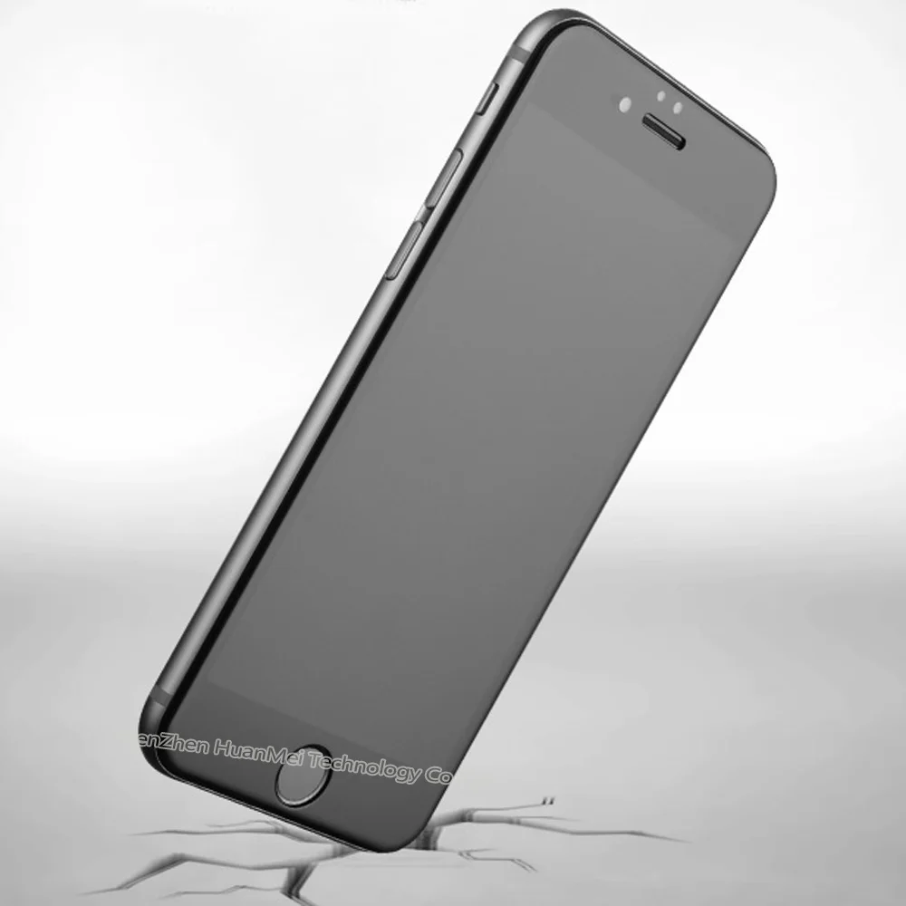 6 plus 3D изогнутый край Полное покрытие закаленное стекло передняя для iPhone 6S