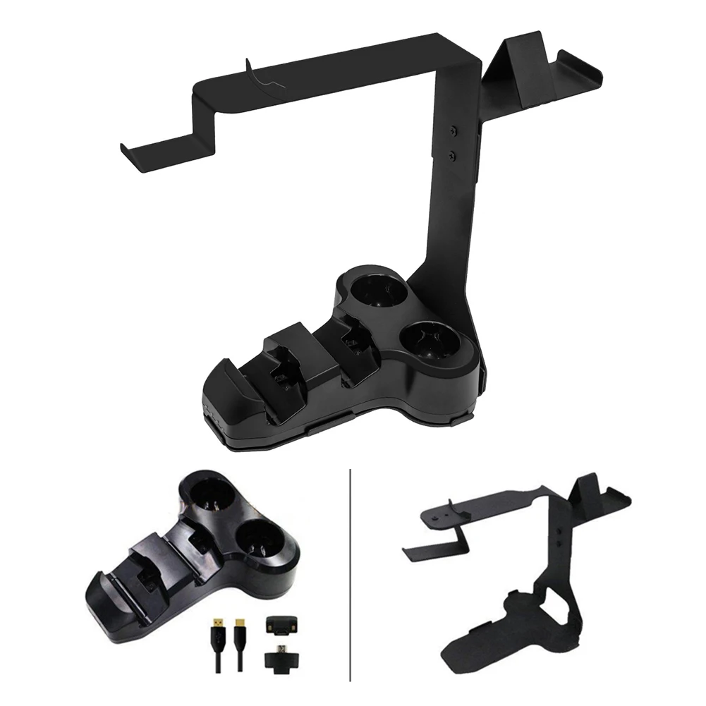 Professional Controller Bracket Headphone Game 4 In 1 Holder Vertical Stand Dock Clamp Station Charging Base Adjustable Device |