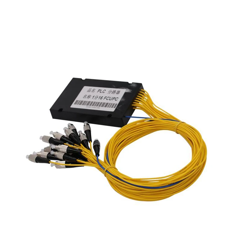 Оптический разветвитель FC UPC 1x16 PLC одномодовый с коннектором для FTTH оптический